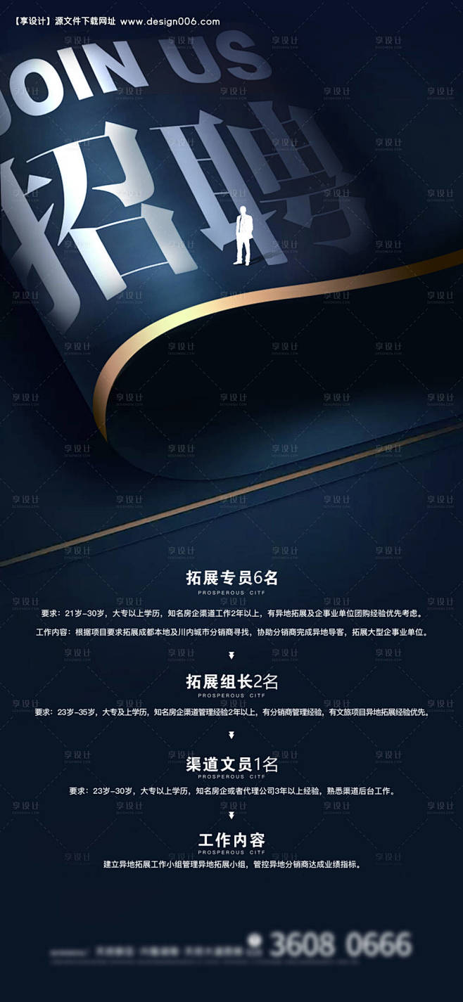 招聘海报-源文件【享设计】
