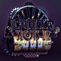 Apollo Slots VR Logo : 3D logo for an Apollo Slots VR. An online slots game.