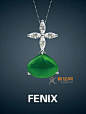法国大牌珠宝FENIX(菲尼莎)推出中国风翡翠新品 工业设计--创意图库 #采集大赛#