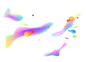 粉紫色漂浮装饰png (7)