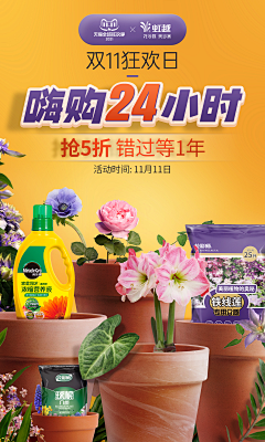 李饼干和张小兵采集到虹越花卉 - 电商设计页面合集