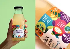 插画系饮料包装设计，治愈的同时还有故事可谈 by Positivity Branding#包装设计与美学# ​​​​