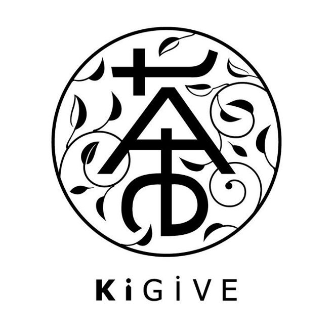 KiGiVE TEA Logo將英文字母...