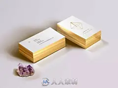 【新提醒】平面设计--精致商务极简名片设计 - 平面视觉 - 人人素材社区 - Powered by Discuz!