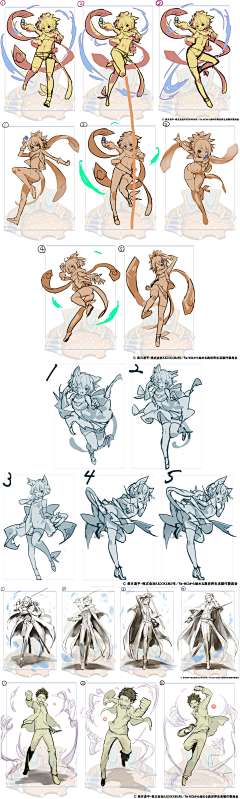 アサリ采集到速写练习