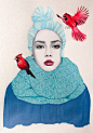 Jenny Liz Rome 时尚手绘水彩插画欣赏 肖像插画 水彩插画 明星插画 时尚插画 手绘插画 复古插画 人像插画 
www.goods-brand.com