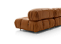 Tufted sectional modular leather sofa CAMALEONDA | Leather sofa by B&B Italia_2