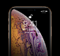 iPhone XS - 面容 ID : 面容 ID 为解锁、登录 app 和支付带来了全然一新的方式，它也是 iPhone 迄今最安全的面容验证技术。