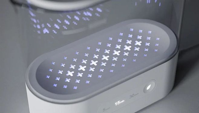 本文所展示的案例中，将氛围灯与撒点、磨砂...
