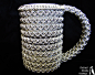 Chainmaille Mug no.2 by ChainedBeauty