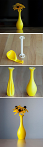 If you’ve got a few spare balloons lying around from your NYE party, don’t let them sit in your closet until next year. Turn them into flower vases! Evan Gant’s rather nifty 3D printed support structure turns balloons into water-holding receptacles for yo