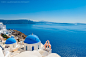 Church Domes in Oia Santorini Greece by Allard Schager on 500px