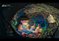 【童年回忆part7】秘密基地_三分鱼OTOF__插画师作品_涂鸦王国gracg.com