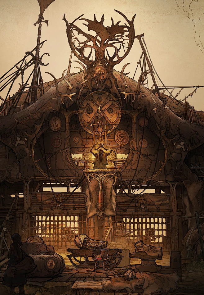 Northern Tribe Settlement-花瓣网