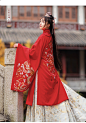 如梦霓裳龙傲天原创刺绣汉服女套装明制立领袄裙织金马面裙中国风-tmall.com天猫