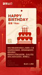 员工生日海报