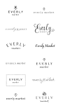 WIP: Everly Market Logo Options: 