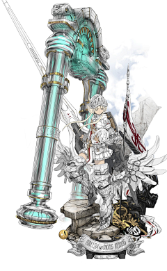 家里蹲才是终极采集到角色原画