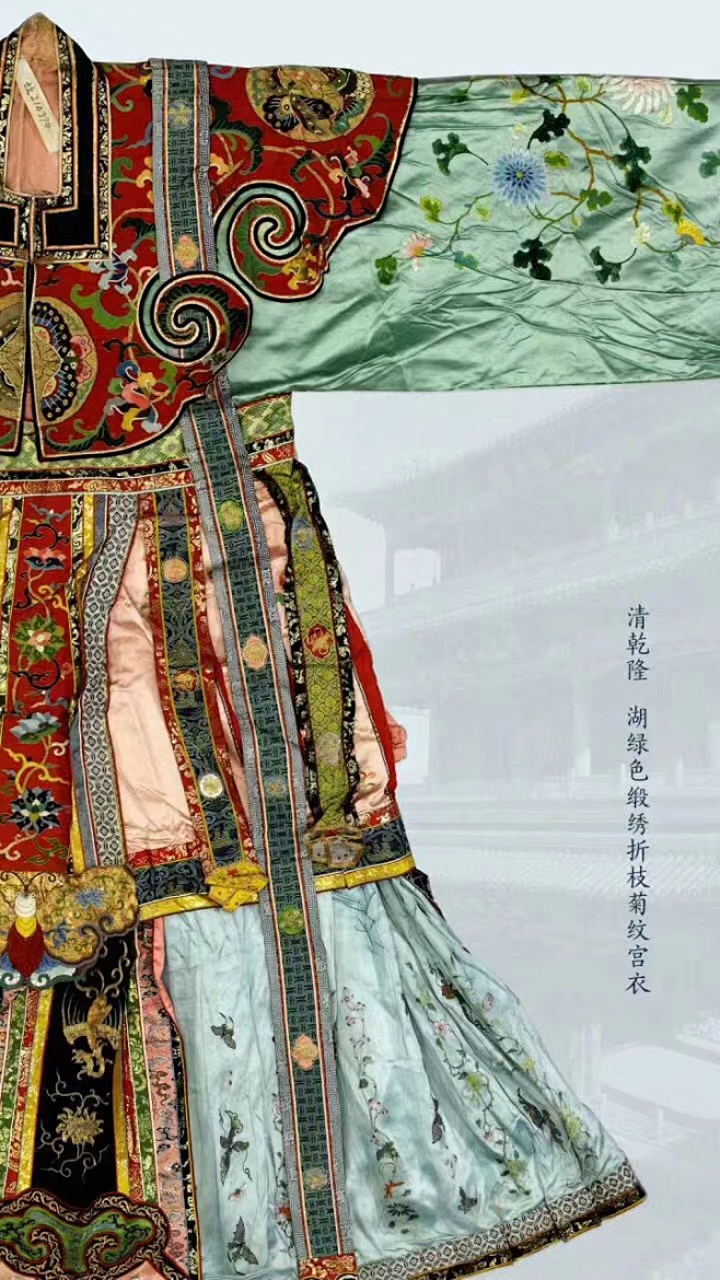 清朝服饰-花瓣网