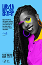 United States Department of Health and Human Services: I am a Work of ART • Ads of the World™ | Part of The Clio Network : Despite major advancements in care for HIV, the treatment rates for the populations that are disproportionately affected still lags 