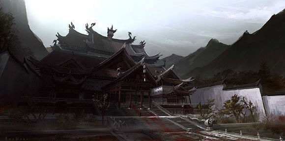 非常赞的场景设计来自韩国概念艺术家Hee...