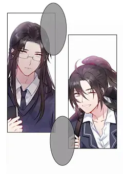 动漫人物手绘插画涂鸦，古风二次元少年，魔道祖师，男男，耽美