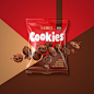 Concept Cookies Snack Packaging Design - William Fernando Marx Purper