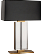 Sloan Table Lamp, Black - contemporary - Table Lamps - Masins Furniture