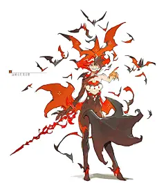 血蝠女巫 莫甘娜 - 小红书