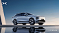 3D Advertising  car CGI visual XPENG
