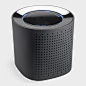 Small and portable Bluetooth® speaker (3h x 3.25"diam. ... | d e t ...