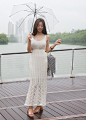 Venus Silhouette Maxi Knit Dress : Korean Women's Fashion Shopping Mall, Styleonme. N