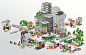 The City of 2031 : Infographic on sustainable construction.