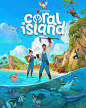Super honored and proud to share official cover of Coral Island by @stairwaygames We are teaming up with Humble Games, check out our newest trailer!! 
About this poster, we had so many cover options before this and a ton of variations. I’m glad that we se