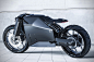 Shred The Asphalt With The Carbon Fiber 'Samurai' Motorcycle : Sleek and powerful.