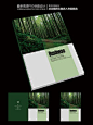 现代环保绿色产品杂志封面设计
