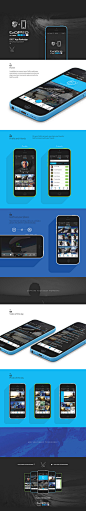 GoPro iOS App Concept by APP界面 - UE设计平台-网页设计，设计交流，界面设计，酷站欣赏