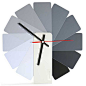 Horloge Analogique Transformer / Blanche & Monochrome