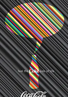 缤纷无极限！14款可口可乐广告海报设计