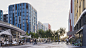 Respublica RC : The basic principles of building residential complex: mid-rise building, the quarterly development, the separation of pedestrian and vehicles zones, private courtyard and open streets. Pentagonal quarters form a living, unpredictable space