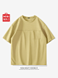 MINISO/名创优品短袖男款夏季青少年沙滩冲浪半袖吸湿速干T恤男A-tmall.com天猫