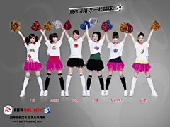 足球宝贝美女代言桌面高清壁纸桌面壁纸3