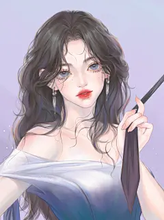 言情小说封面插画