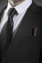 Photograph Jacket and tie with cuban cigar in the pocket, Italian fashion by Gianluca D.Muscelli on 500px