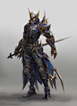 sword Knight, woong seok Kim : Light Armor style