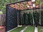 Brooklyn backyard with small playground - Modern - Landscape - New York - by Little Miracles Designs