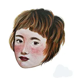 明星头像插画