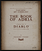 ART SYMBOLOGY FOR THE BOOK OF ARIA, Fernando Forero : I’m honored to be part of the group of artists supporting the development of the beautifully designed BOOK OF ADRIA, a bestiary from the globally renowned DIABLO® franchise of BLIZZARD ENTERTAINMENT.
M