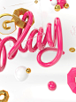 3D Type | Vol.1 : This project is all about learning something new! As creatives this needs to be a constant... Growing skills and knowledge in various disciplines as well as software. I decided to start this project to challenge myself with something new
