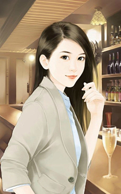 顾悠然采集到插画❤现代